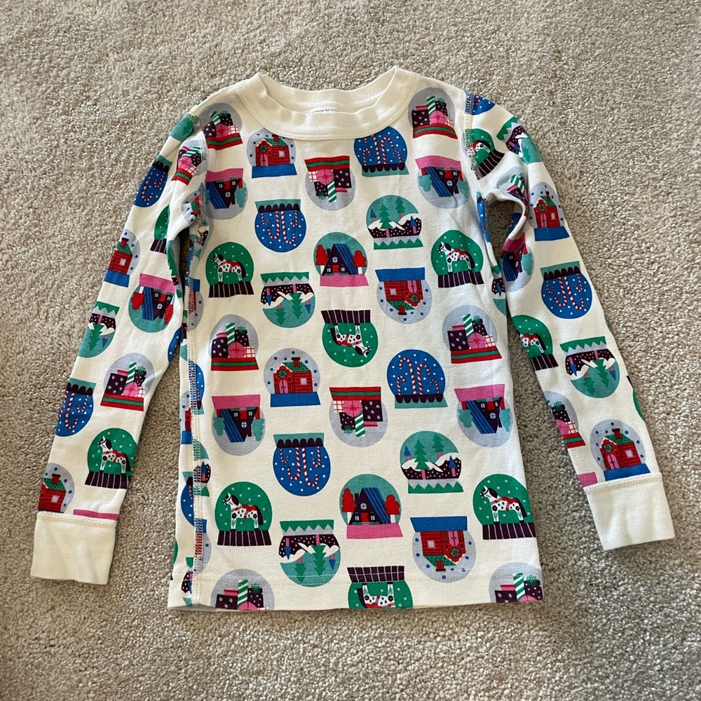 Hanna Andersson Snowglobe Pajama Set